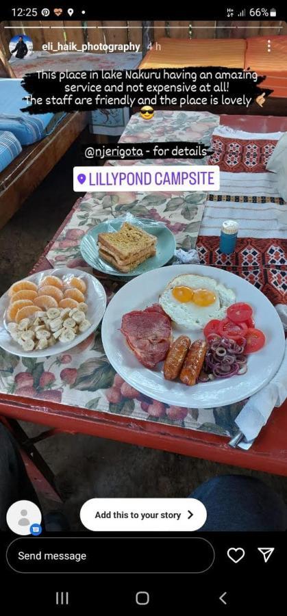 Lillypond Camp Hotel Elmenteita Bagian luar foto